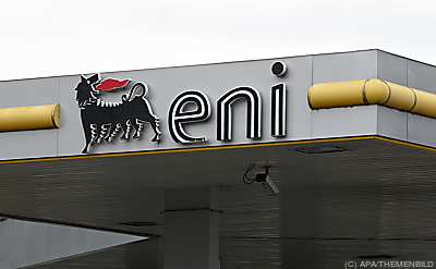 Logo einer Tankstelle des Mineralölkonzerns
 - Rom, APA/THEMENBILD