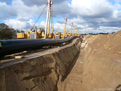 Bau einer Gaspipeline - Perg, APA/HABAU/PPS