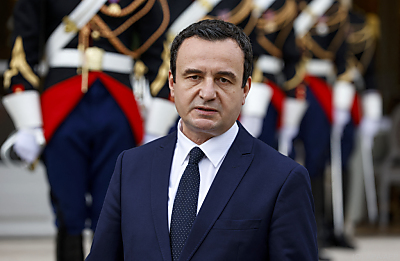 Der kosovarische Ministerpräsident Albin Kurti
 - Paris, APA/AFP