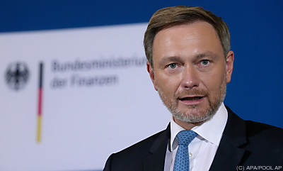 Deutschlands Finanzminister Christian Lindner
 - Berlin, APA/POOL AP