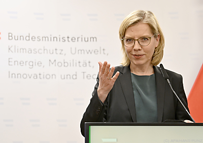 Energieministerin Leonore Gewessler
 - Wien, APA/HANS PUNZ