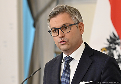 Finanzminister Magnus Brunner - Wien, APA/HANS PUNZ