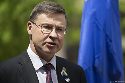 Der Lette Dombrovskis äußerte sich gegenüber der "Times"
 - Washington, APA/AFP