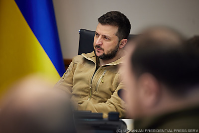 Ukrainischer Präsident sieht "Energieerpressung" - Kiew, UKRANIAN PRESIDENTIAL PRESS SERV