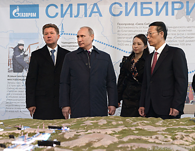 Bereits 2014 fiel der Startschuss für eine große Pipeline nach China
 - Yakutsk, APA/RIA NOVOSTI