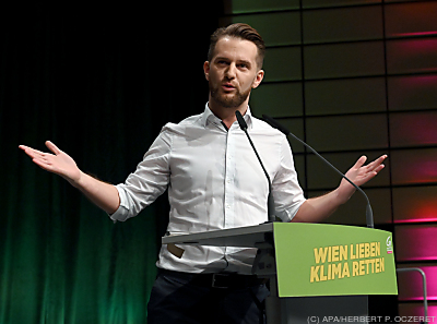 Parteivorsitzender der Wiener Grünen Peter Kraus
 - Eisenstadt, APA/HERBERT P