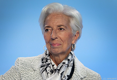 EZB-Präsidentin Christine Lagarde - Frankfurt, APA/AFP