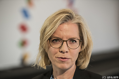 Energieministerin Leonore Gewessler - Prague, APA/AFP