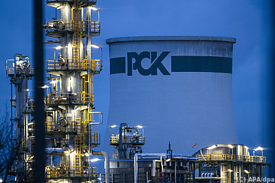 Die Ölraffinerie PCK in Schwedt
 - Schwedt/Oder, APA/dpa