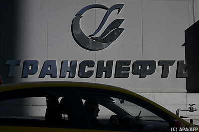 Logo des Pipeline-Betreibers Transneft
 - Moscow, APA/AFP