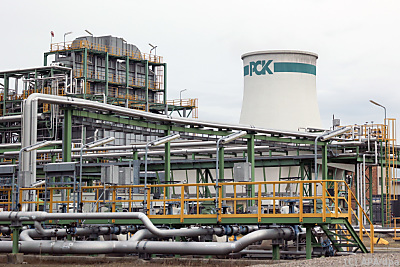 Im Zentrum des Streits steht die PCK-Raffinerie in Schwedt
 - Schwedt/Oder, APA/dpa