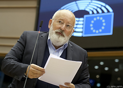 Timmermans steckt der EU ehrgeizige Klimaziele
 - Brussels, APA (AFP)