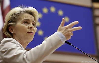 EU-Kommissionspräsidentin Ursula von der Leyen
 - Brussels, APA/AFP/POOL