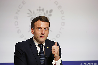 Macron appeliert an die internationale Gemeinschaft
 - Paris, APA/AFP/POOL