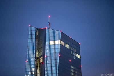 EZB-Tower in Frankfurt - Frankfurt/Main, APA/dpa