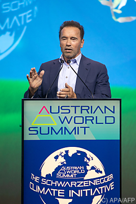 Schwarzenegger: "Es geht um das Hier und Jetzt"
 - Vienna, APA/AFP