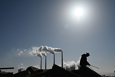 Ein Kohlekraftwerk
 - Zhangjiakou, APA/AFP