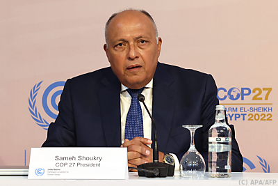 Sameh Shoukry sprach von schwierigen Verhandlungen
 - Sharm el Sheikh, APA/AFP
