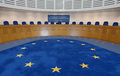 EGMR-Gerichtssaal in Straßburg
 - Straßburg, APA/dpa