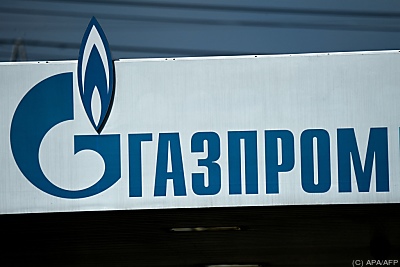Das Gazprom-Logo
 - Moscow, APA/AFP