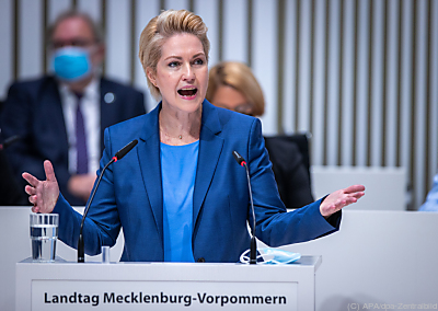 Mecklenburg-Vorpommerns Ministerpräsidentin Manuela Schwesig
 - Schwerin, APA/dpa-Zentralbild