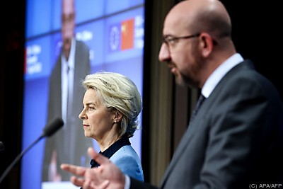EU-Spitze will Sanktionen weiter verschärfen - Brussels, APA/AFP