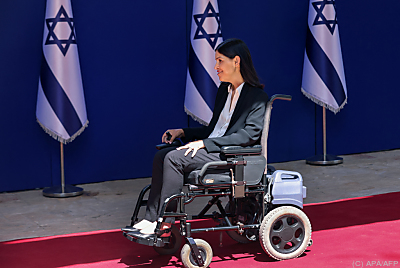 Israels Energieministerin Karine Elharrar - Jerusalem, APA/AFP