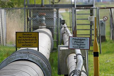 LNG als wichtige Stütze, falls Russland die Pipelines dicht macht
 - Brunsbüttel, APA/dpa