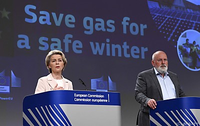EU-Kommission hat Gas-Notfallplan vorgestellt
 - Brussels, APA/AFP