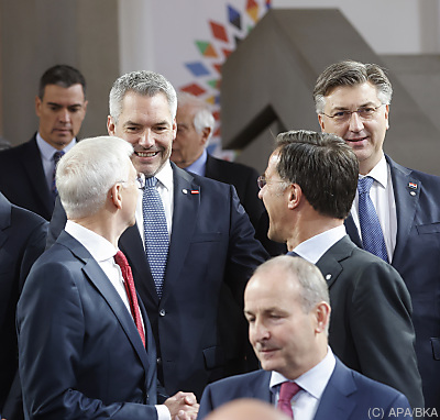 Gruppenfoto der EU-Regierungschefs
 - Prag, APA/BKA