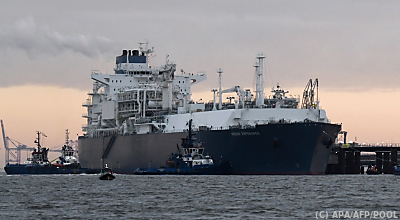 Das LNG-Spezialschiff "Höegh Esperanza"
 - Wilhelmshaven, APA/AFP/POOL