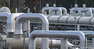 Rohrsysteme in deutscher Gasempfangsstation der Nord Stream 2 - Lubmin, APA/dpa
