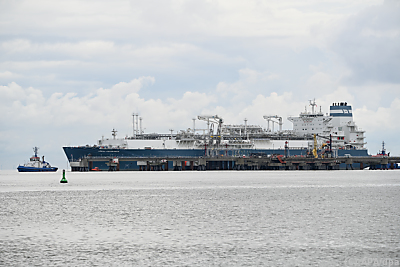 LNG-Terminalschiff "Höegh Esperanza" in Wilhelmshaven
 - Wilhelmshaven, APA/dpa