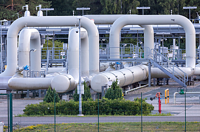 Industrie braucht Lieferung von russischem Gas über die Ukraine
 - Lubmin, APA/dpa