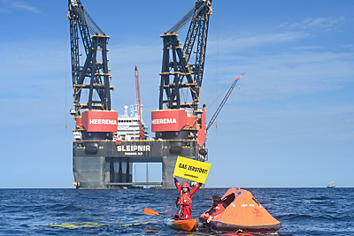 Gegen die Gasförderung gibt es Widerstand
 - Borkum, APA/dpa