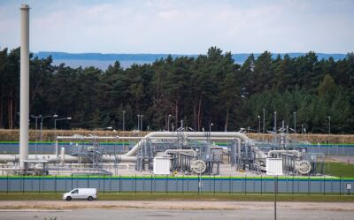 Nord Stream 2 ist fertig gebaut, aber nicht in Betrieb
 - Lubmin, APA/dpa