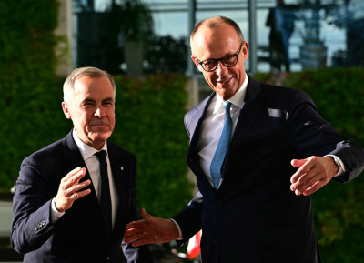 Carney beim Treffen mit Merz
 - Berlin, APA/AFP