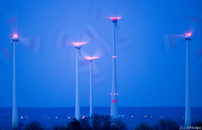 Am Donnerstag wurde der höchste Windstromanteil Europas aufgewiesen
 - Pasewalk, APA/dpa
