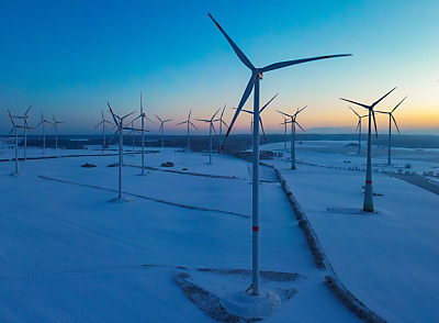 Auch der Windenergiezuwachs ließ die Emissionen sinken
 - Jacobsdorf, APA/dpa