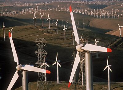 Die Windkraftanlagen sollen eine Leistung von je 4,5 Megawatt haben
 - Frankfurt-Archiv, APA/dpa/Pressensbild