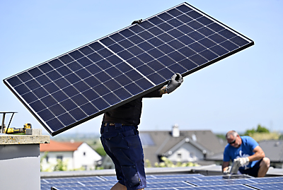Photovoltaik-Zubau lag im ersten Quartal 2024 bei knapp 500 Megawatt
 - Purbach, APA/THEMENBILD