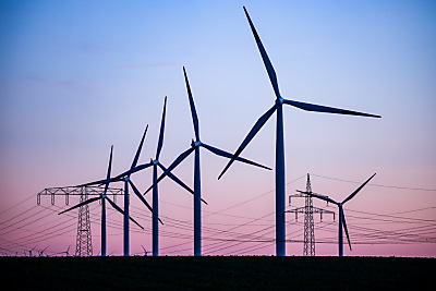 Der Ausbau von Windkraft schreitet voran
 - Leuna, APA/dpa