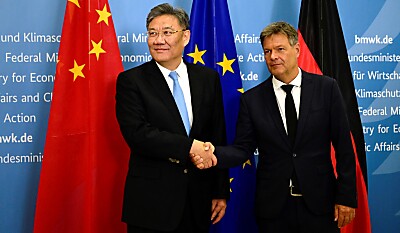 Chinas Handelsminister Wang Wentao
 - Berlin, APA/AFP