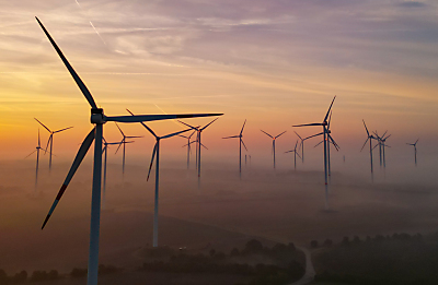 Erneuerbare Energie wie Windräder erweisen sich als Job-Motor
 - Sieversdorf, APA/dpa