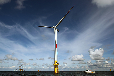 Offshore-Windräder können unter anderem Sensoren und Radare stören
 - Prerow, APA/dpa