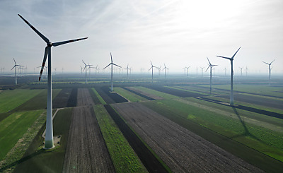 Starker Wind sorgte für gute Erträge bei der Stromerzeugung
 - Nickelsdorf, APA/THEMENBILD