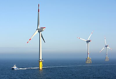 Insgesamt sollen 170 Windräder aufgestellt werden
 - Borkum, APA/dpa