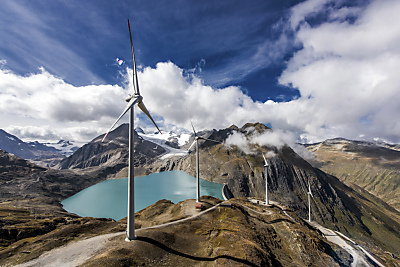 In der ganzen Schweiz produzierten 2024 weniger als 50 Windanlagen Strom
 - GRIES, APA/KEYSTONE