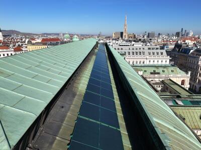 Sticht nicht direkt ins Auge: Das neue Staatsopern-Kraftwerk
 - Wien, APA/Wien Energie/Satisfiction