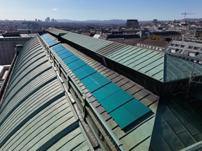 PV-Anlage auf dem Dach der Staatsoper
 - Wien, APA/WIEN ENERGIE